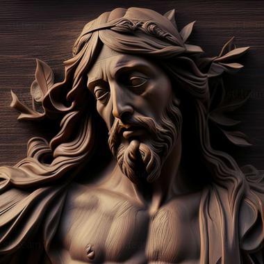 3D model jesus christ (STL)